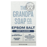 The Grandpa Soap Co., Face & Body Bar Soap, Epsom Salt, 4.25 oz (120 g) - Supply Center USA