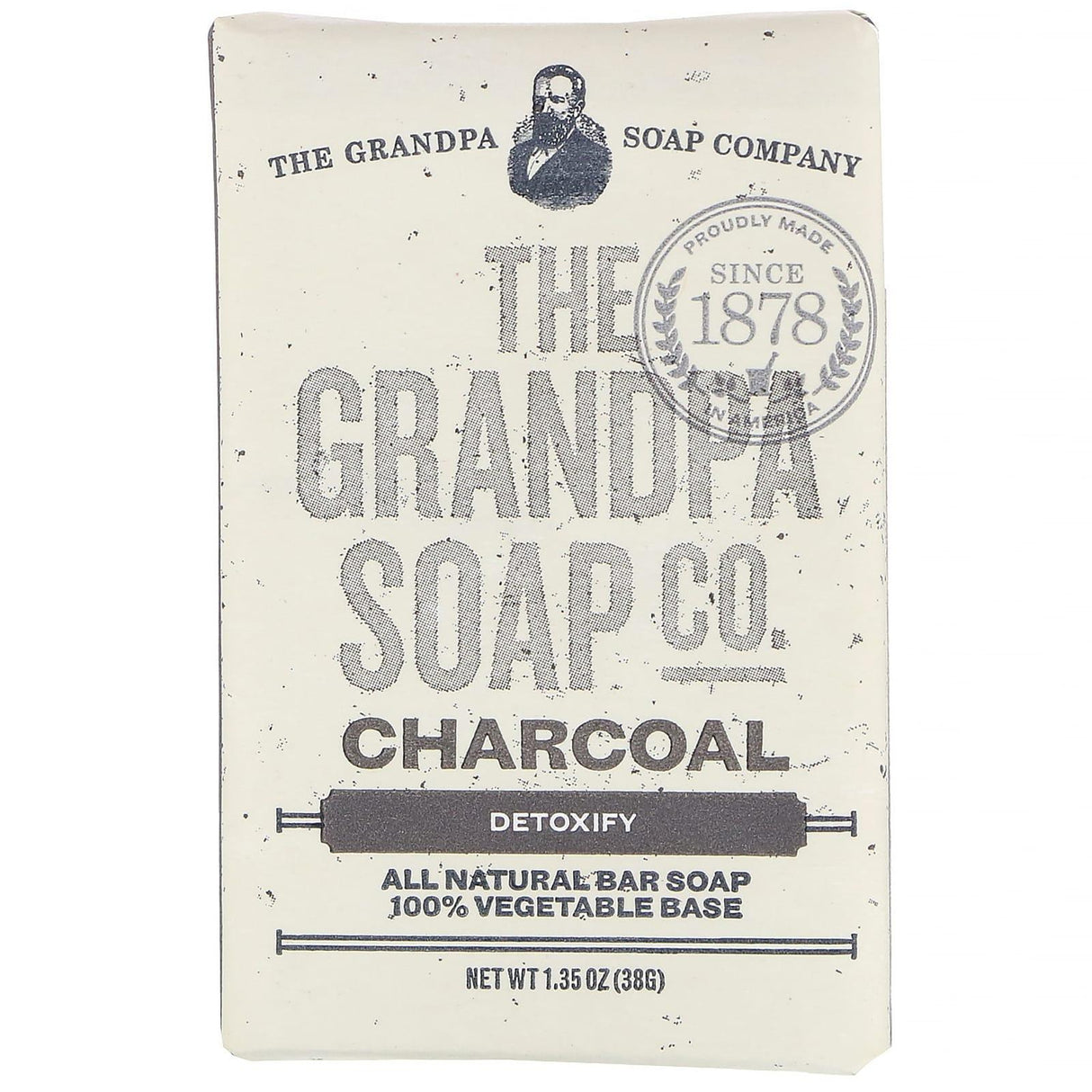 The Grandpa Soap Co., Face & Body Bar Soap, Epsom Salt, 4.25 oz (120 g) - Supply Center USA