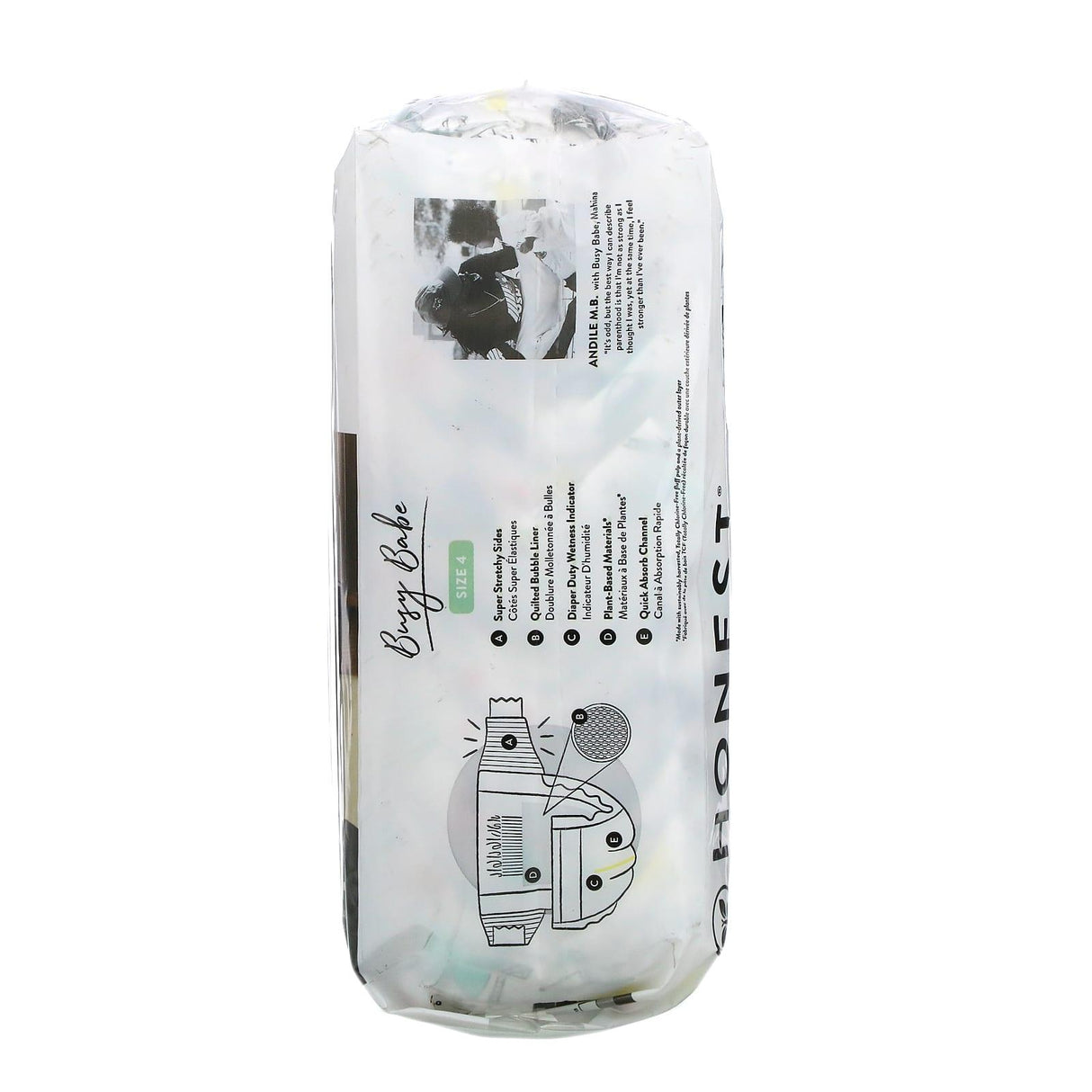 The Honest Company, Honest Diapers, Size 3, 16-28 lbs, Feelin Nauti, 27 Diapers - Supply Center USA