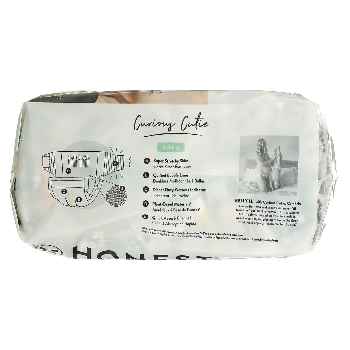 The Honest Company, Honest Diapers, Size 3, 16-28 lbs, Feelin Nauti, 27 Diapers - Supply Center USA