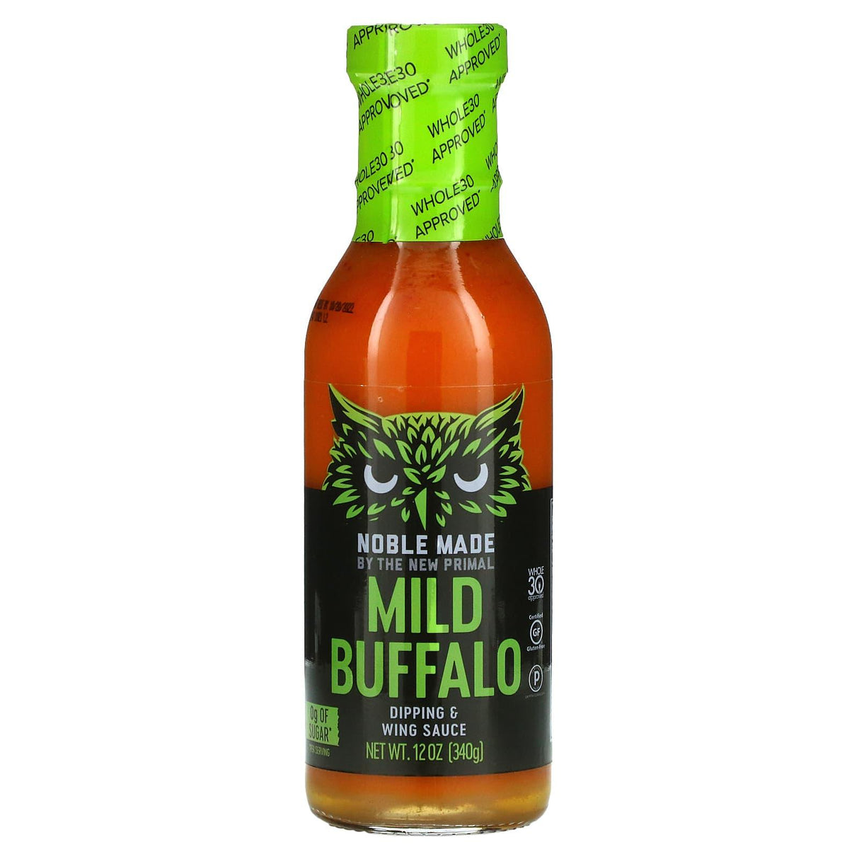 The New Primal, Dipping & Wing Sauce, Medium Buffalo, 12 oz (340 g) - Supply Center USA