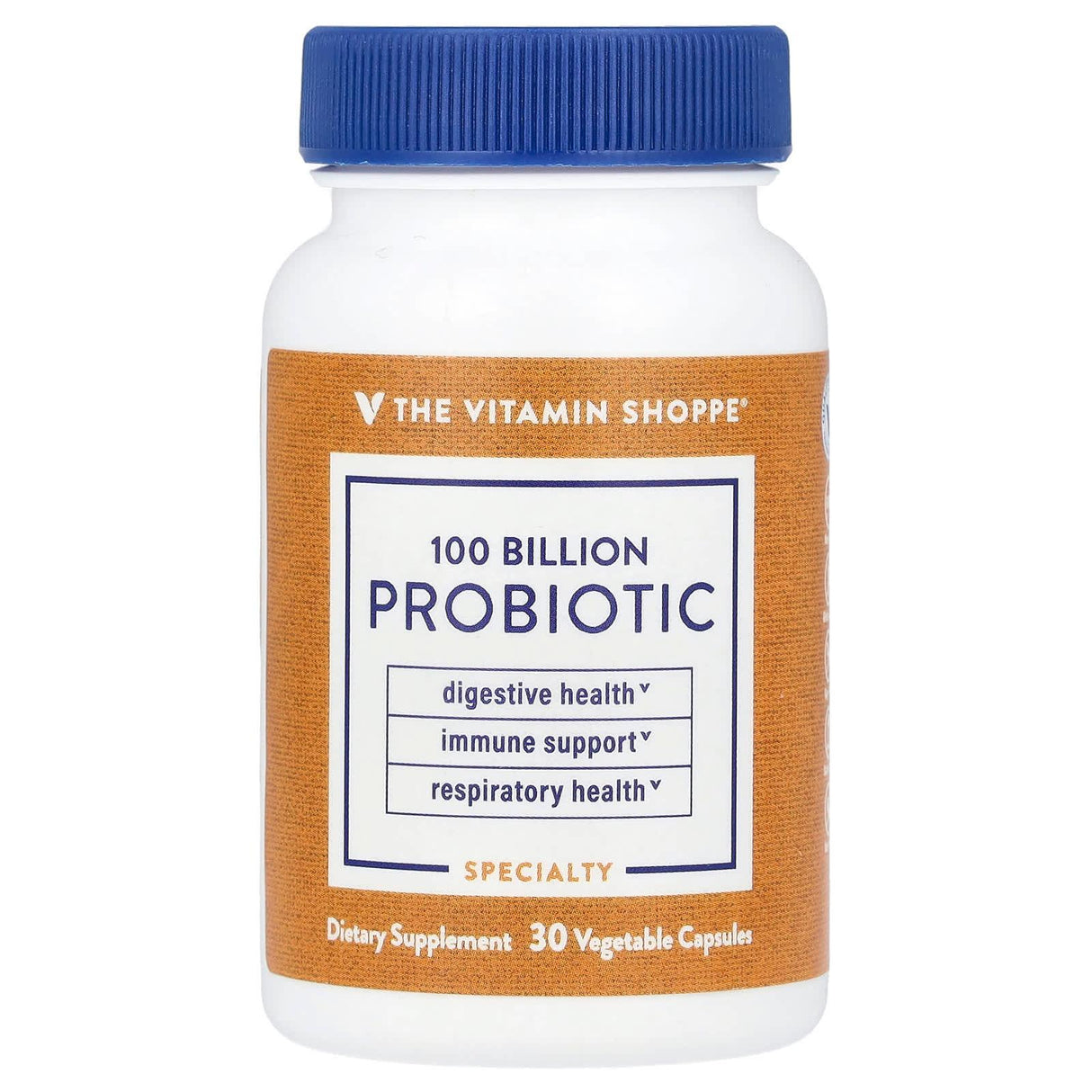 The Vitamin Shoppe, Probiotic, 100 Billion CFU, 30 Vegetable Capsules - Supply Center USA