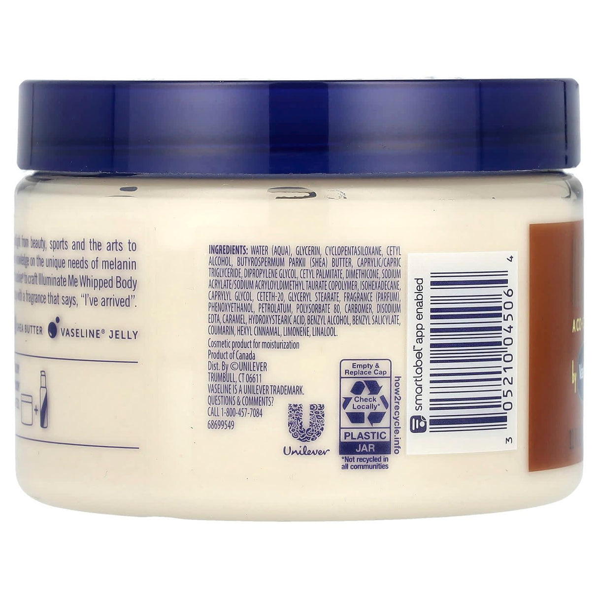 Vaseline, Illuminate Me, Whipped Body Butter, 11 fl oz (325 ml) - Supply Center USA